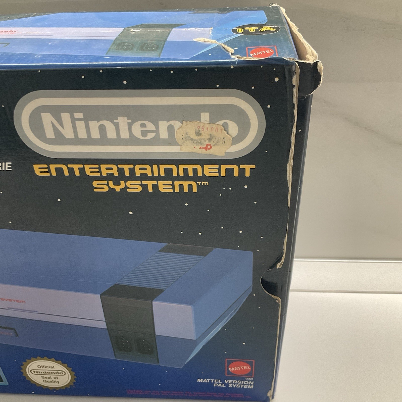 NINTENDO NES CONSOLE CONTROL DECK PAL A ITALIAN COMPLETE BOXED – VERY RARE