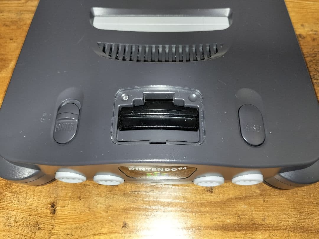 Nintendo 64 Console Set 2 Controllers 6 Games Smash Bros Cleaned Tested JP