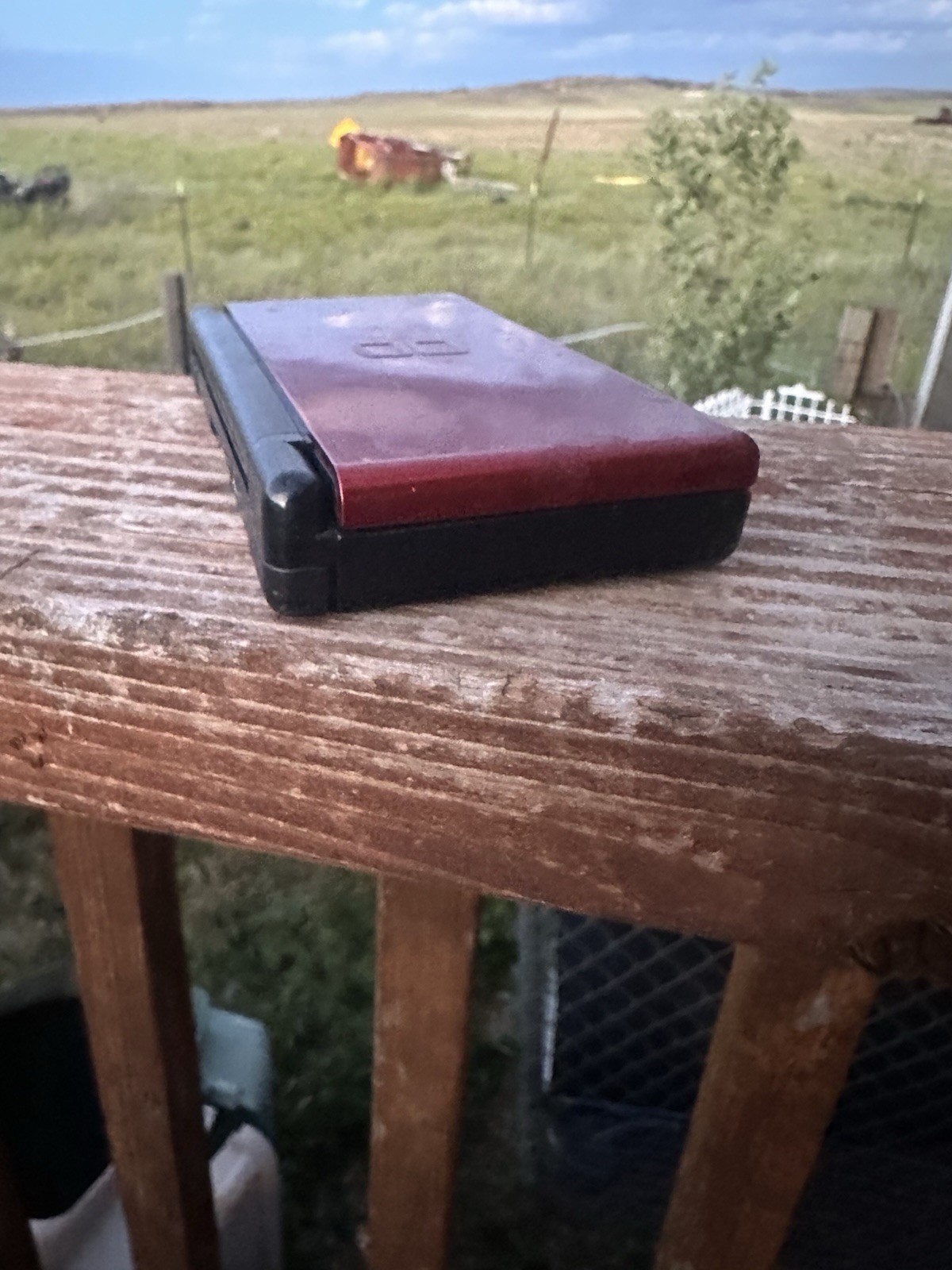 Red Working Nintendo DS Lite Handheld Game Console See Description