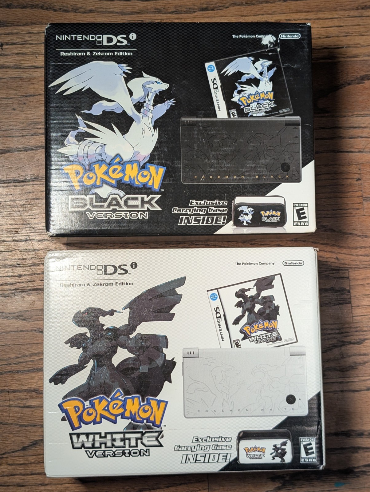 Nintendo DSi Pokémon Edition Black & White Handheld Systems RARE!!