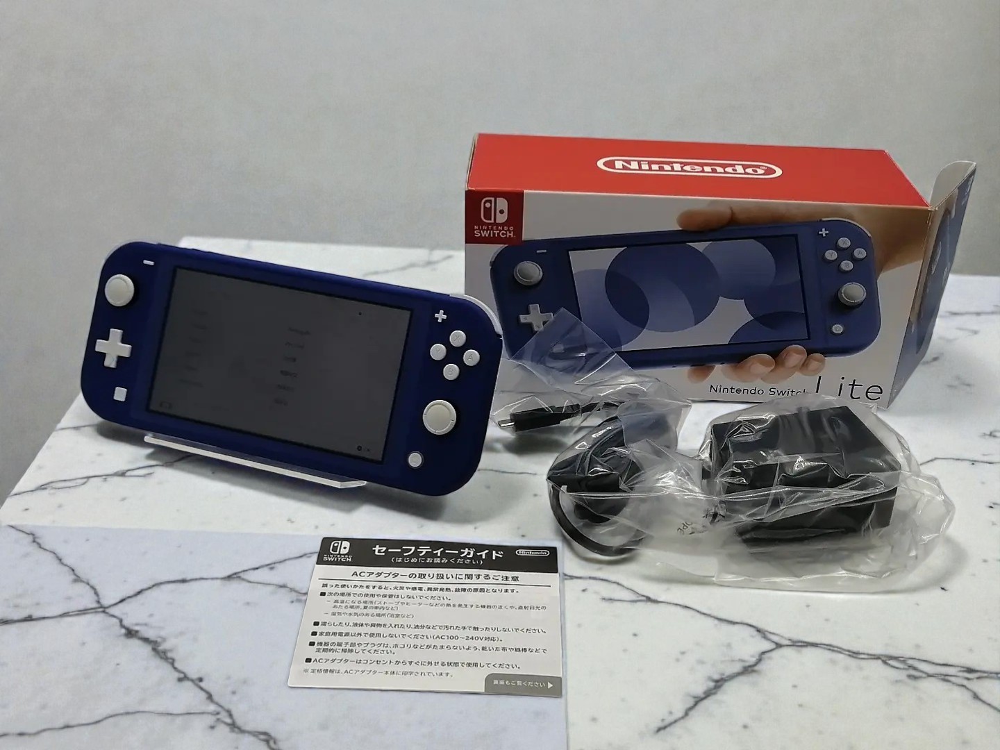 Nintendo Switch Lite Blue HDH-S-BBZAA Console Used Excellent From Japan