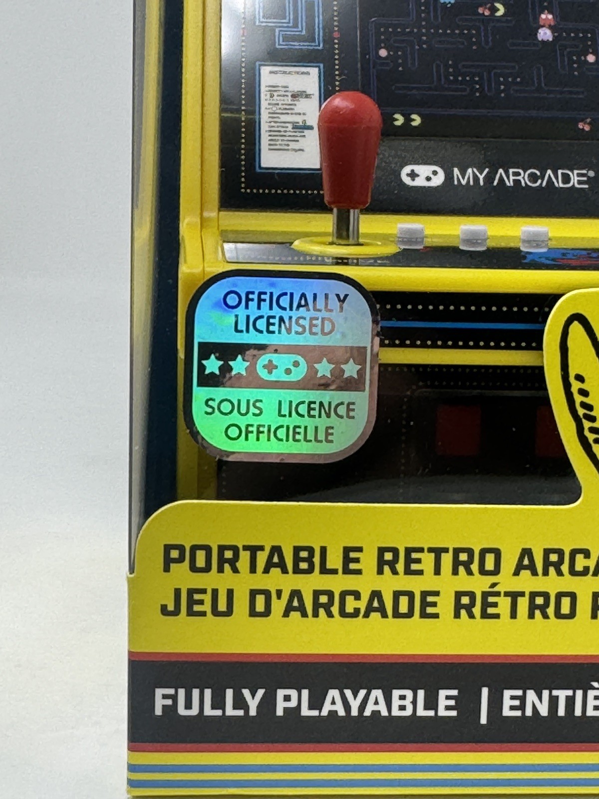 My Arcade Pac-Man Micro Player Pro 6.75″ Mini Arcade Machine Portable Video Game
