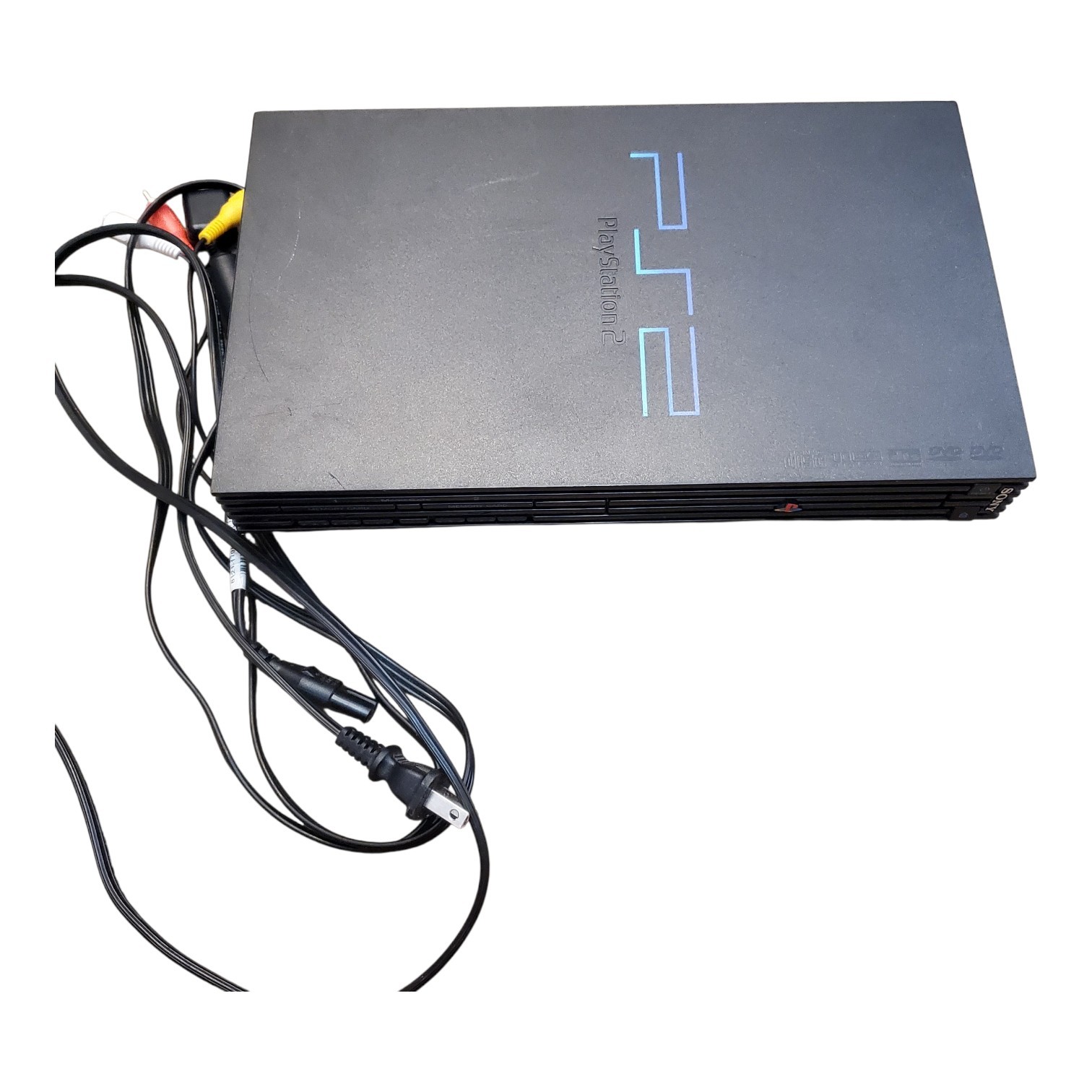 Sony PlayStation 2 Home Console w/Cables. Used See Photos. Working. Game. PS2.