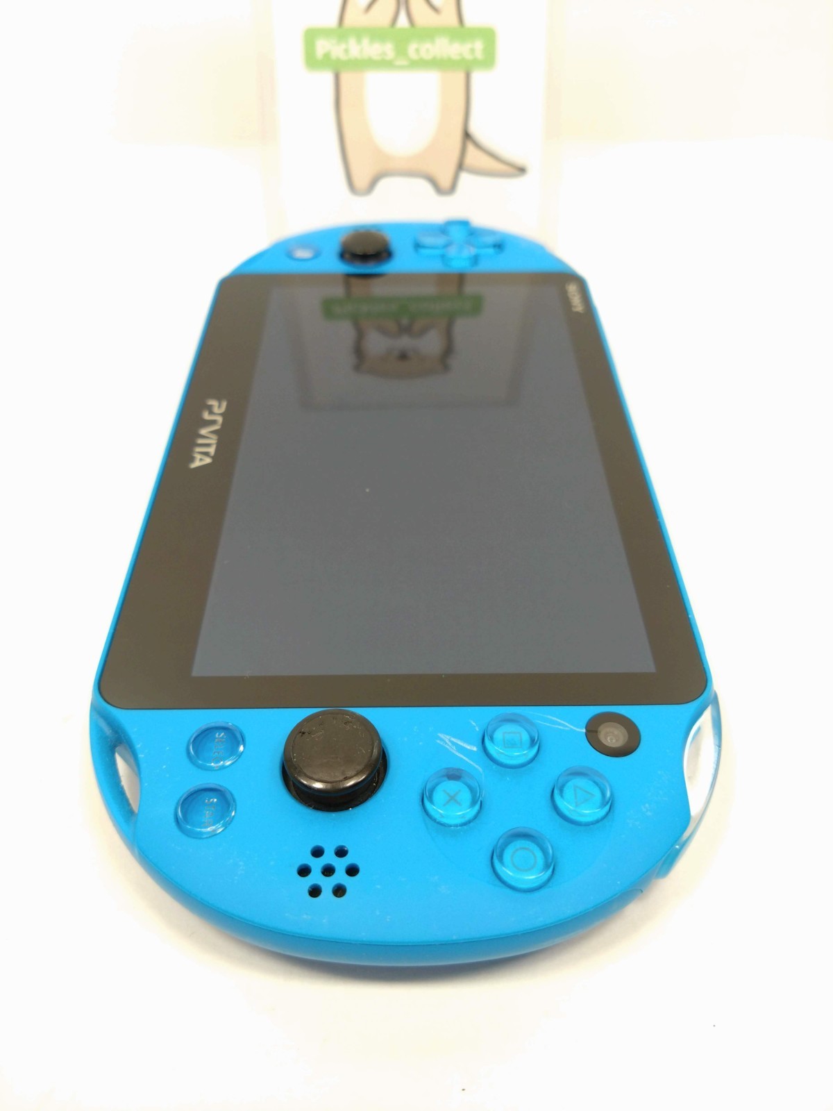 Sony PS Vita Aqua Blue PCH-2000 ZA23 w/16GB USB Wi-Fi PSV Slim Tested 0605G
