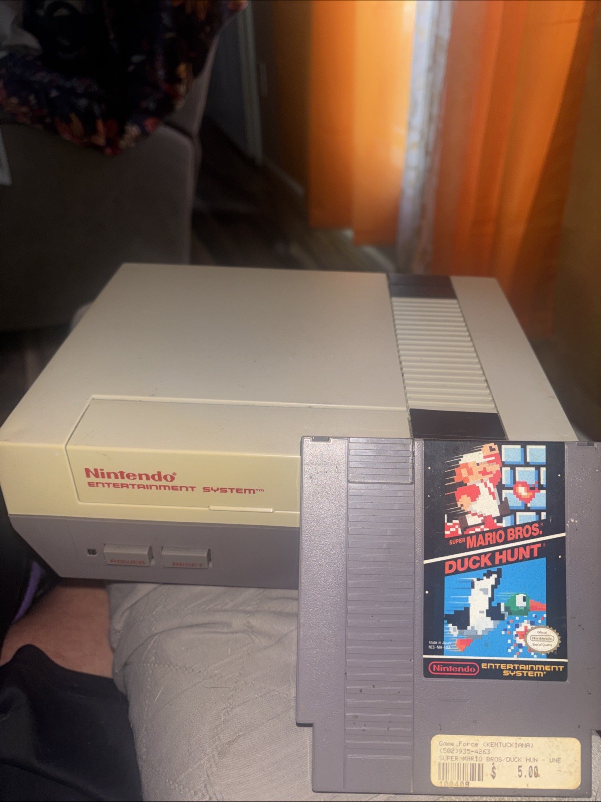 Nintendo NES Console Only Original Front Loader Tested (read) NES-001 #620