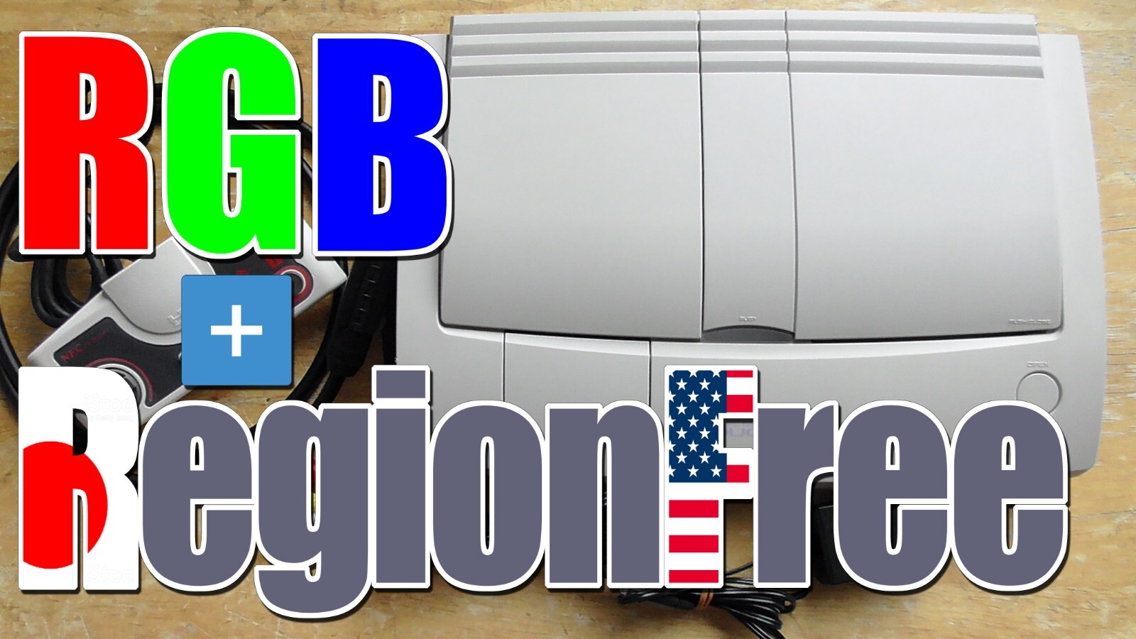 PC Engine DUO-R Scart RGB settable Csync 75/TTL/CVBS Region Free Jailbar fix LPF