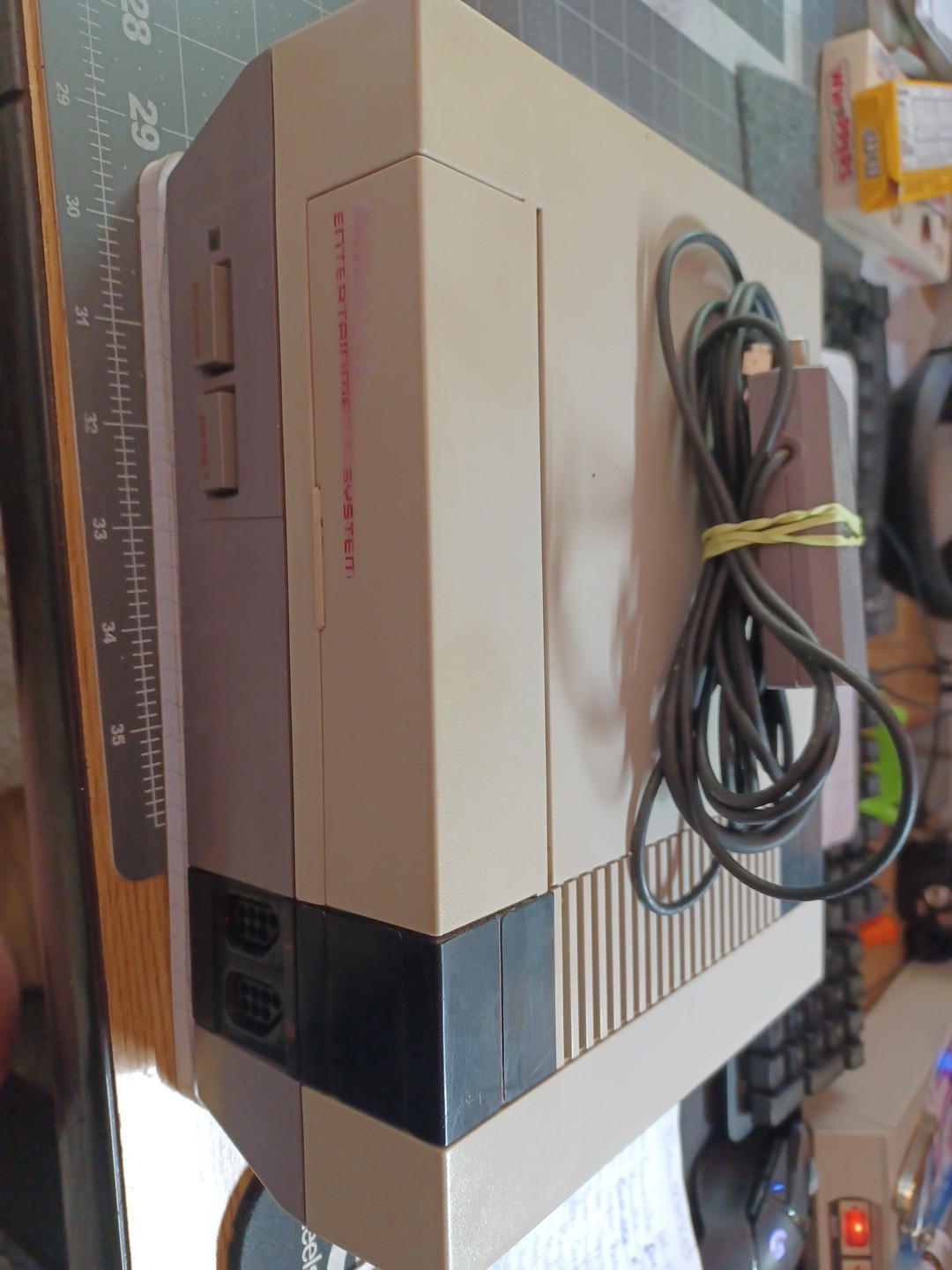 Nintendo Entertainment System NES-001 Console 1985- Cleaned- Tested