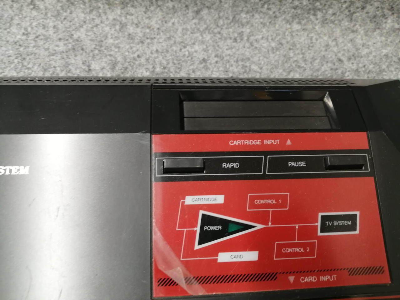 SEGA Master system console MK-2000 Japanese version working condition