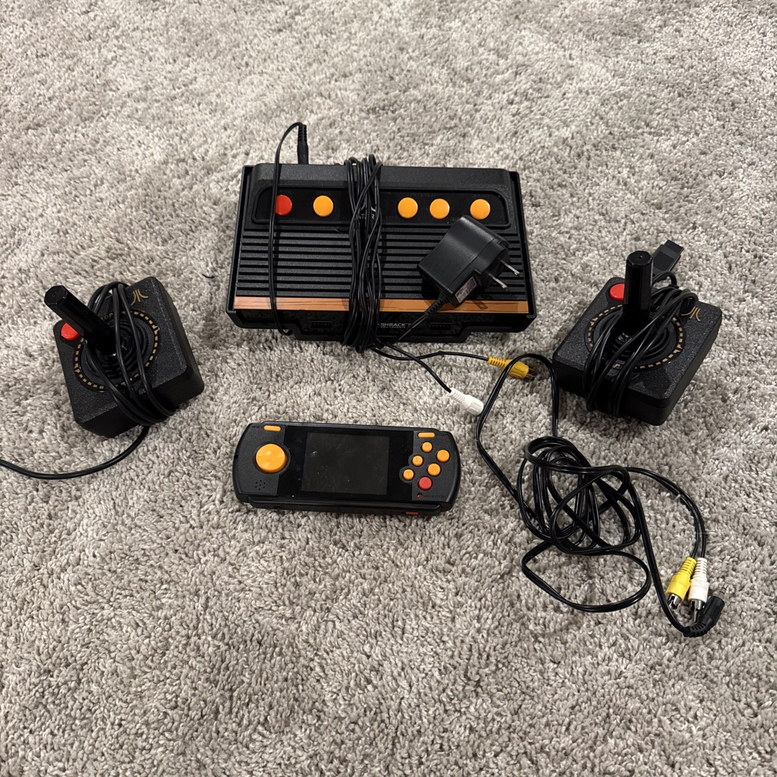 Atari Flashback 3 Classic Game Console with Joysticks and Cords 076