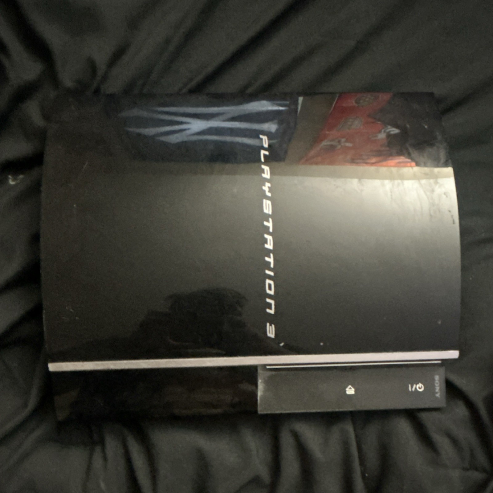 Sony PlayStation 3 Console Black Blu-Ray HDMI Ethernet USB-A