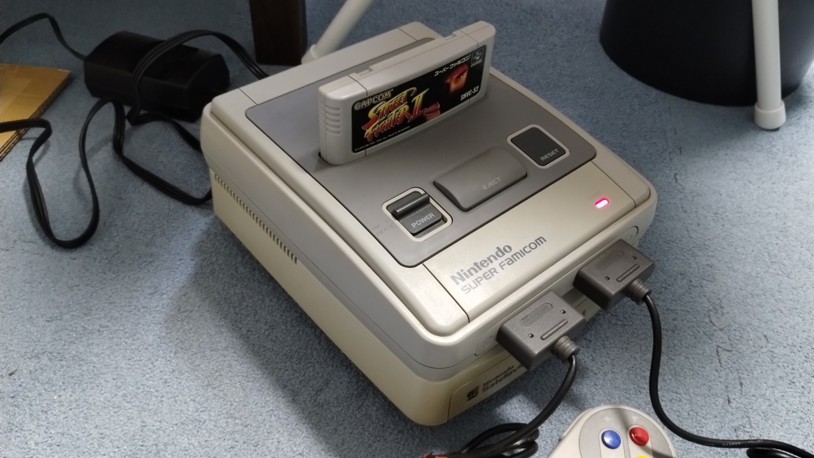 Nintendo Satellaview SHVC-032 with SNES and all adapters Tested Working