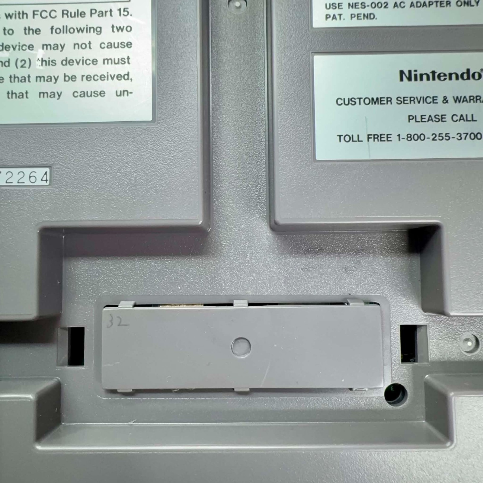 Nintendo NES-001 Console Official Carrying Case & Tetris Game UNTESTED NES