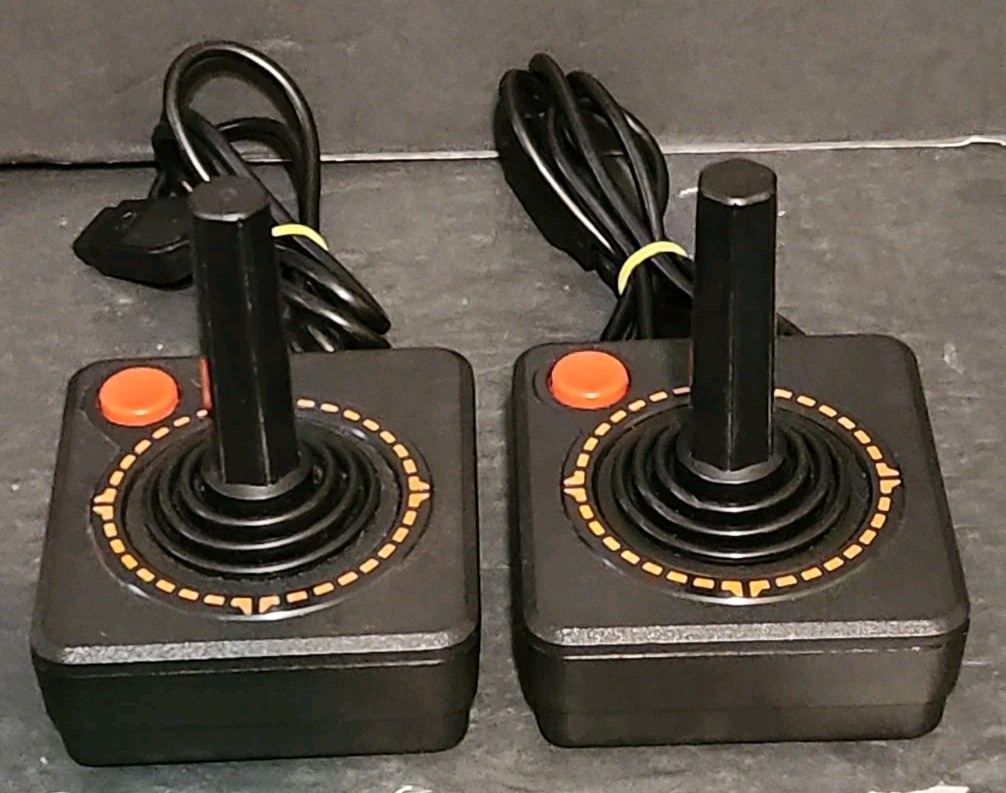 Atari 2600 Bundle Console, 17 Games, 2 Joysticks, Paddles, and Video Touch Pad