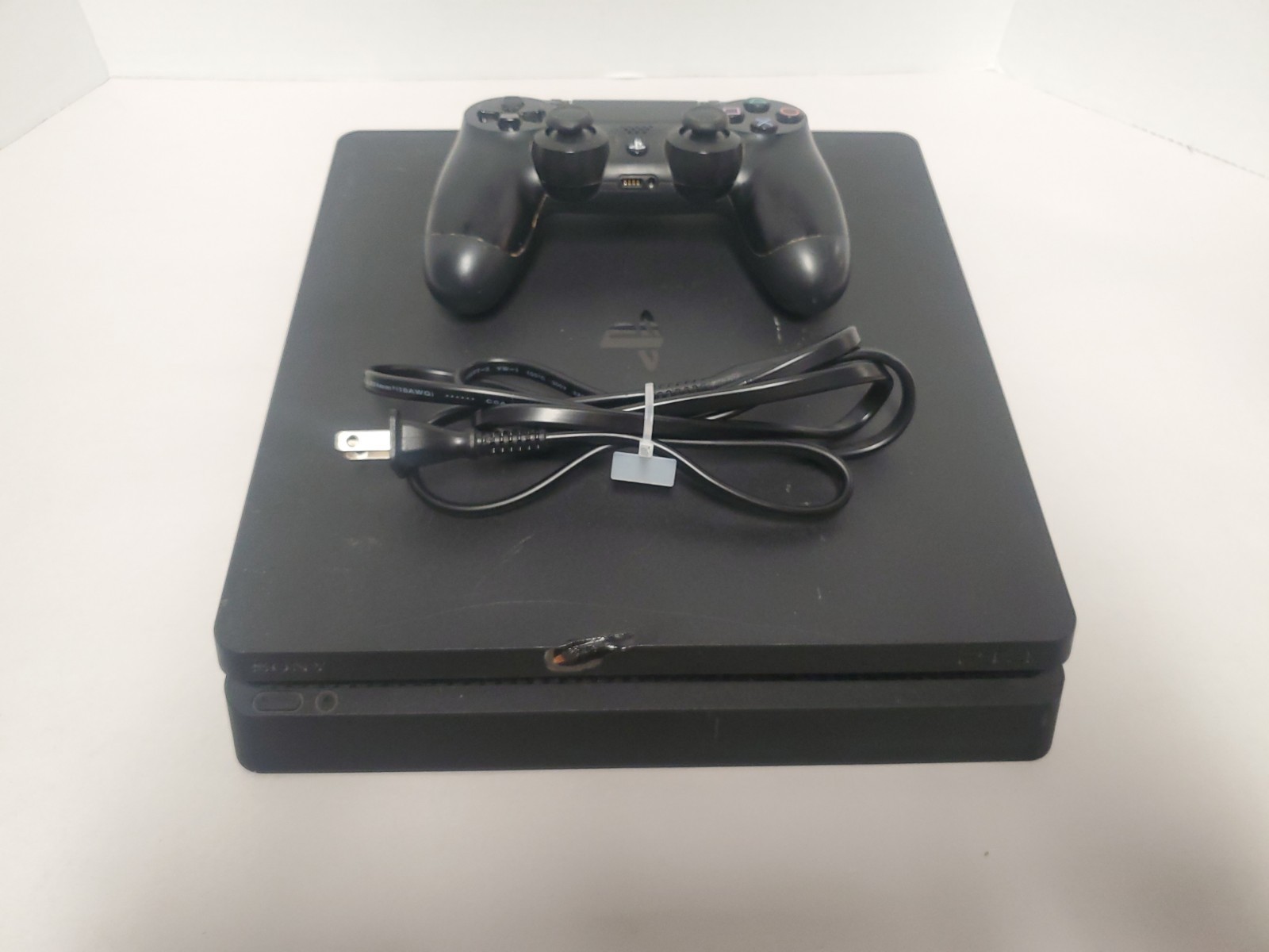 Sony PlayStation 4 Slim CUH-2015A 500GB Video Game Console – Black Power Cord