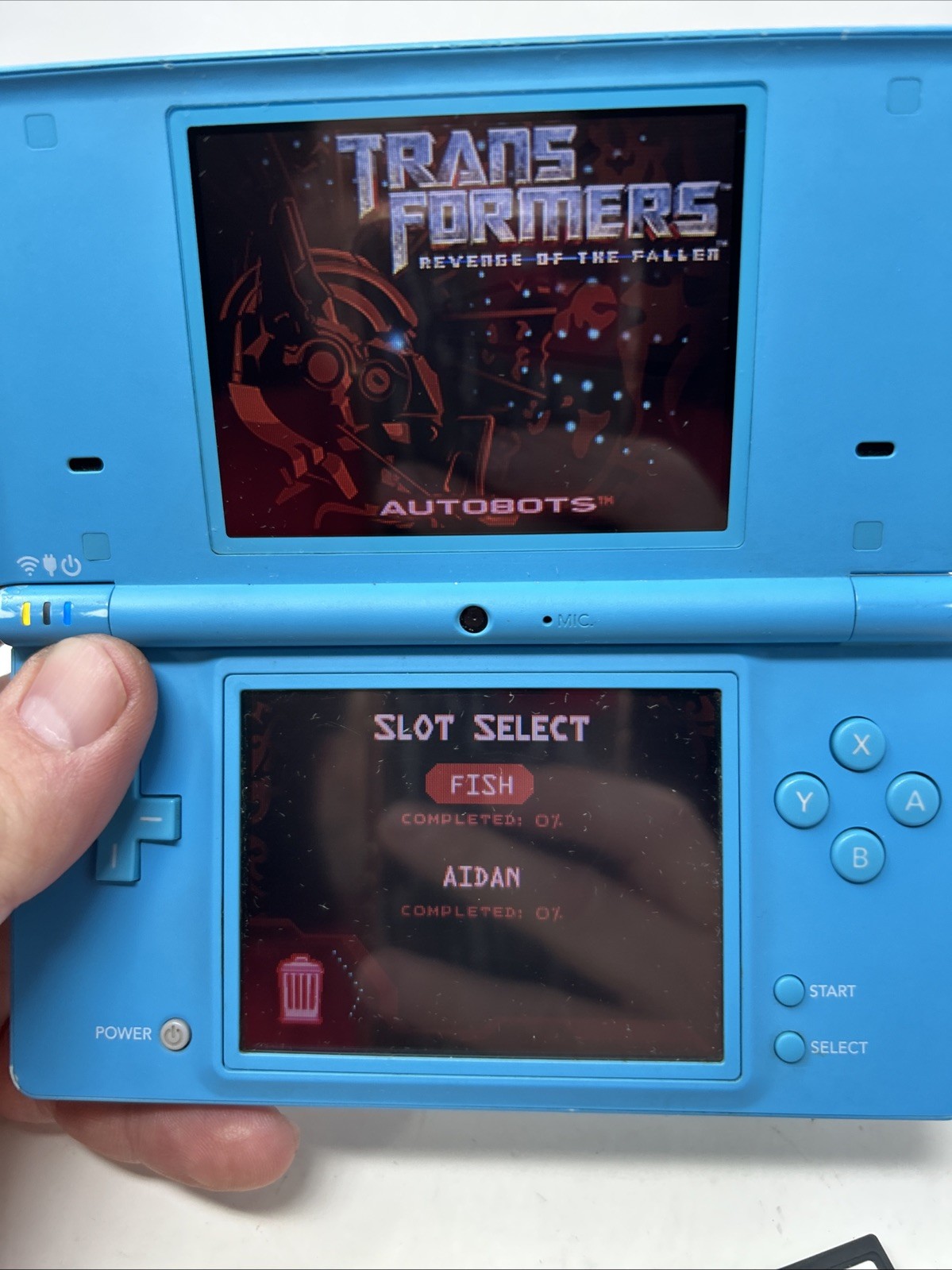 Nintendo DSi Console Blue Bundle New Battery, Games, Charger, Case Ready To Play