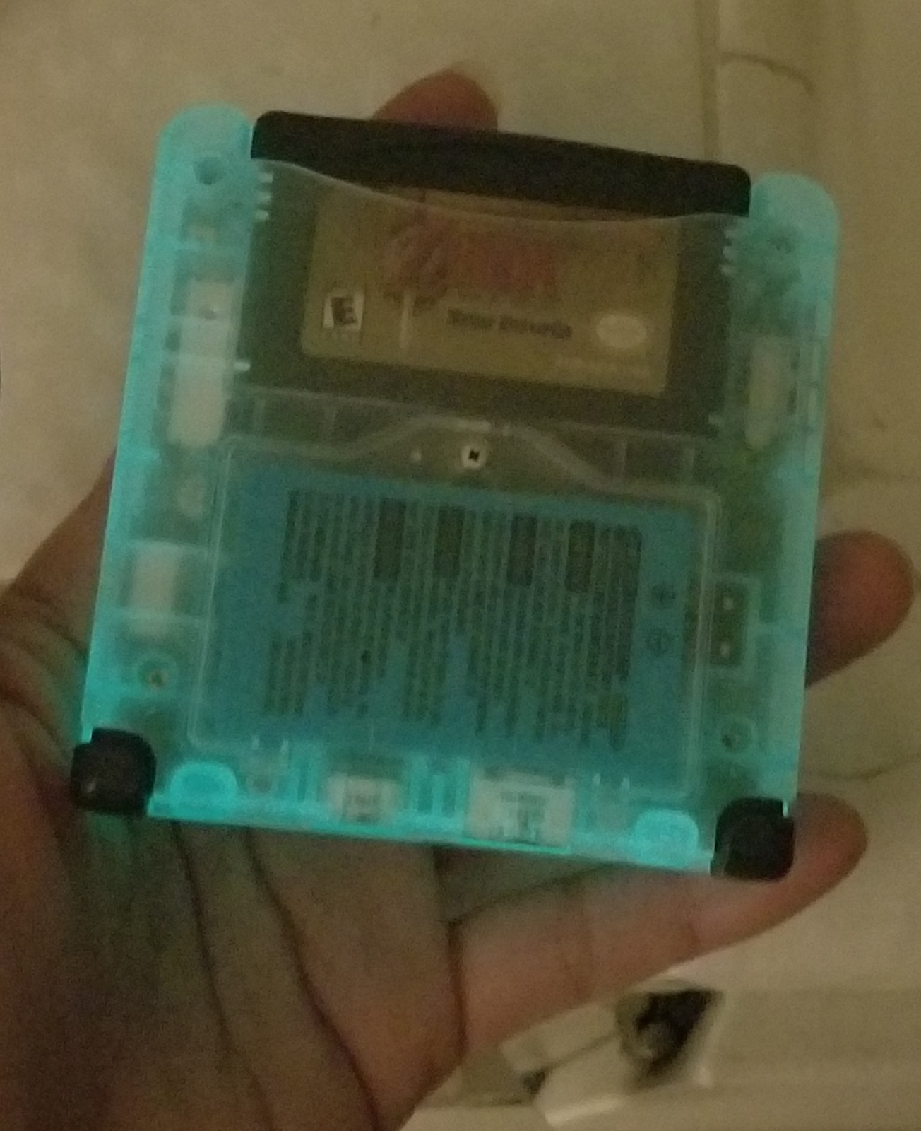 gameboy advance sp Glow n Dark shell