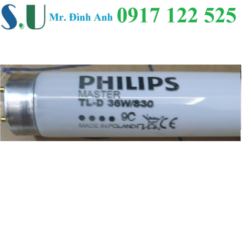 Bóng Đèn TL83 Philips TL-D 36W/830Chuẩn So Màu Châu Âu - Giao Nhanh!